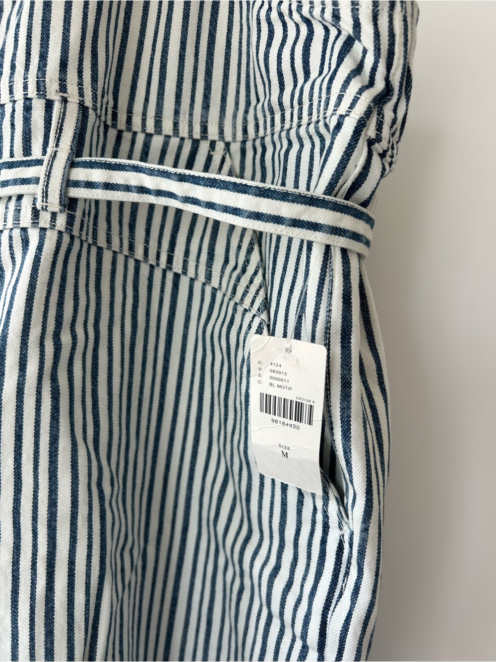 Anthropologie Pilcro Low-Front Cotton Overalls jumpsuit - Picture 8 of 10